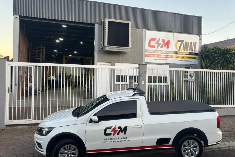 Galpão da CSM Soluções Elétricas em São Leopoldo/RS